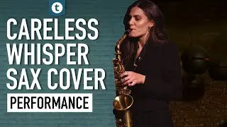 George Michael - Careless Whisper | Sax Cover | Alexandra Ilieva | Thomann