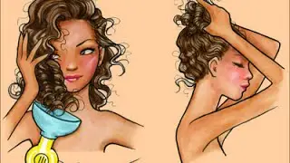 Definição dos cachos pós-trancisão, batons ..