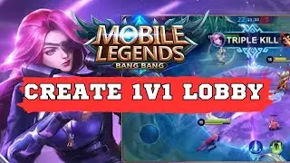 How to Create 1V1 Lobby in MLBB 2024?
