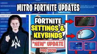 Mitr0 Fortnite Settings, Keybinds and Setup [Updated 1 Aug 2020] Mitr0 Gaming