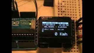 Arduino 0.96" Oled Nano GPS !!!