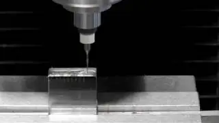 Micro Drilling in Acrylic