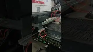 CNC Router with nesting, auto labeling, auto loading and unloading