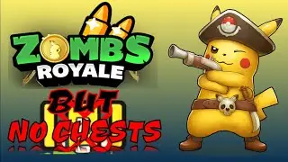 NO CHESTS Challenge || Zombs Royale