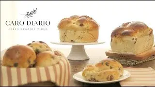 🌱 Super soft brioche bread (without butter, eggs, or milk) with 3 chocolates and endless combinat...