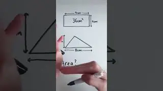 Area of a rectangle & triangle