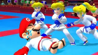 Mario and Sonic at the Olympic Games Tokyo 2020 - All Events With Peach