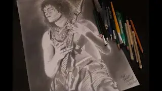 Speed Drawing Eddie Van Halen (Reeditado) @diegomarinhoilustrador