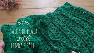 Saia de crochê, saída de praia, linda e fácil para qualquer nível de habilidade