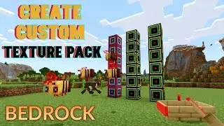 How to Make a Texture Pack On Bedrock And Update Texture Packs Easily