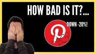 PINTEREST Stock Crashed 20%! | Earnings Recap | Why Things Aren't That Bad | PINS Stock