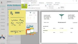Gestion Cabinet Médical #12 : Etat Impression  de L'ordonnance partie 01