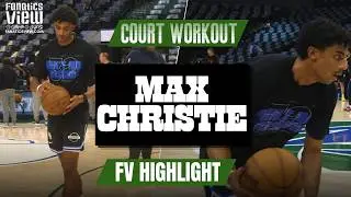 Max Christie Works on 3-Point Shot With Dallas Mavericks | Fanatics View Court Workout Highlight