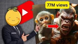 Create Viral AI Shorts | New Trend: Cute vs Strong Animals! 🦾🤖