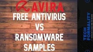 Avira Free Antivirus vs 100 Known Ransomware Samples