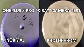 ONEPLUS 8 Pro X-Ray Filter Test (Photochrom Mode) - Plastic Objects and Clothes Tested