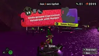 Underground Expressway! Splatoon 2 Story mode for Nintendo switch!