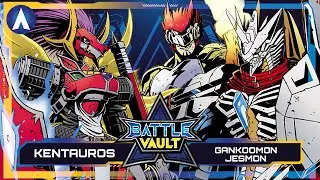 Kentaurosmon VS Jesmon & Gankoomon | BATTLE VAULT Royal Knights - Episode 4 | Digimon TCG Gameplay