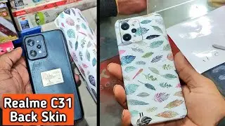 Realme c31 Skin | Lamination back glass skin