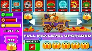 NEW TANK DUNE MAX LEVEL AND FULLY MAXED BOOSTER HILLS OF STEEL NEW UPDATE V 3.8.0
