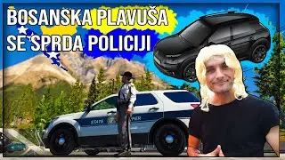 BOSANSKA PLAVUŠA SE SPRDA POLICIJI (Meca GTA V)