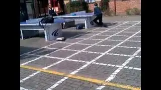 overhead basketball shot