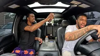 Spraying SLEEPING SPRAY On TYJAE While He DRIVING! HILARIOUS