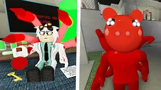 La triste historia de PIGGY PARASITEE *lo obligaron* | piggy roblox 😢