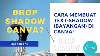 How to Make Shadow Text Shadows on Canva Mobile and Computer, PC (Desktop) Versions!