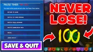 BO7 ZOMBIES: HOW TO *SAVE GAME* FEATURE EXPLAINED — PLAY FOREVER! (BREAKDOWN & PRO TIPS)