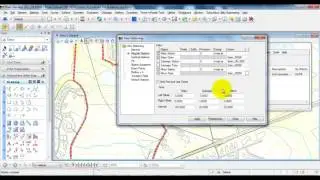InRoads_Horizontal annotations and transpose of starting and ending stations