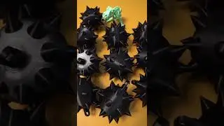 1️⃣0️⃣ Gyomei's Nichirin Spiked Flail i made today 👍🏻