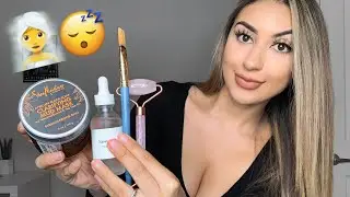 ASMR Español | LIMPIEZA FACIAL TOCANDO TU CARA (ROLEPLAY) 🧖🏽‍♀️😴