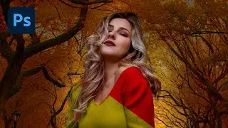 Quick change of clothes color in Photoshop || With a tool
