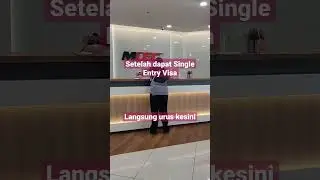 Mudah untuk mengurus visa kerja disini #malaysia #shorts