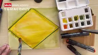 Beginner-friendly Watercolor Calligraphy Painting Tutorial: Simple And Fun! #art  #calligraphy