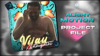 Ae inspired edit/ Vijay sethupathi ♥️/ alight motion project file/ free preset/ ms efx