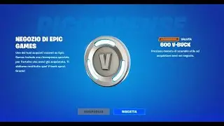COME OTTENERE SUBITO 600 VBUCK SU FORTNITE !