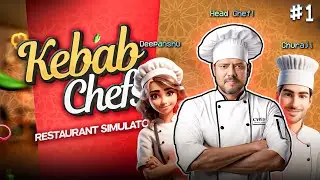 #1 | The PERFECT COOKING CO-OP GAME | Kebab Chef Restaurant Simulator | Full Gameplay | Hindi