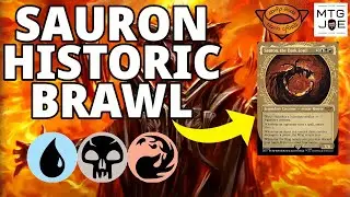 Historic Brawl with Sauron the Dark Lord | MTG Arena