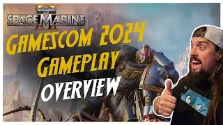 Warhammer SPACE MARINE 2 gameplay overview reaction from Gamescom