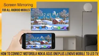 cast screen connect motorola phone with led tv | connect miracast motorola phone screen mirroring