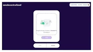 Demo Of My First Decentralized App - Sendecentralized