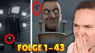 Alle SECRETES & GEHEIMNISSE in SKIBIDI TOILET! 😲 (Folge 1-43)