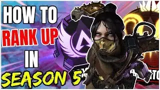 How To RANK UP To MASTERS/APEX PREDATOR In SEASON 5 - Apex Legends