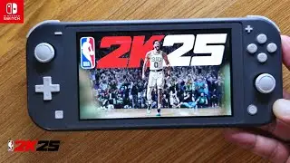 NBA 2K25 Nintendo Switch Lite Gameplay