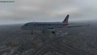 XPlane11 - Toliss A319 - RNAV Approach & Landing