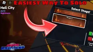 How To Solo Act 6 Hell Raid In Anime Last Stand