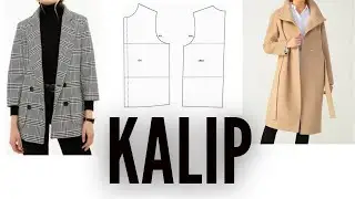 Basit kalıp çıkarma yöntemi - Penssiz beden kalıbı - Kalıp çizmeyi öğren