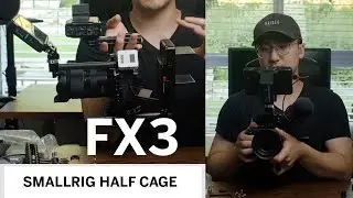Building 2 Handheld Sony FX3 Rigs (Works with Top Handle!)